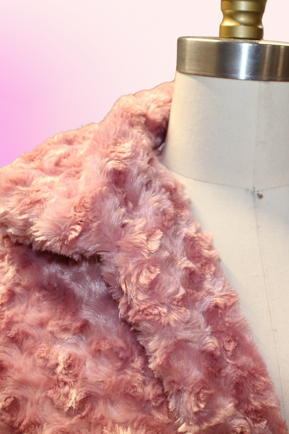 Rosy Glow Faux Fur Vest | Satin-Lined Rose Pink Vest