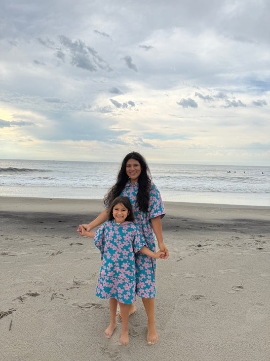 Kids Dry Daisy Poncho