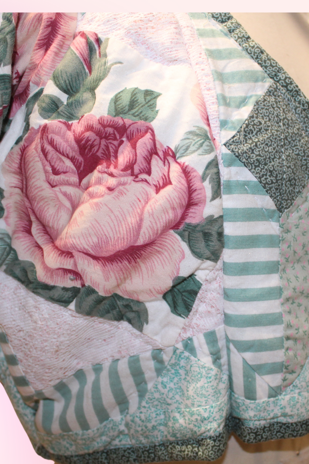 Pillow Talk Shirt Jacket – Upcycled Elegance Meets Cottagecore Charm