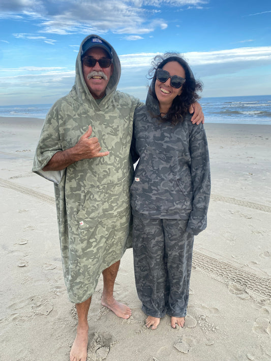 Camo by Kris Changing Poncho