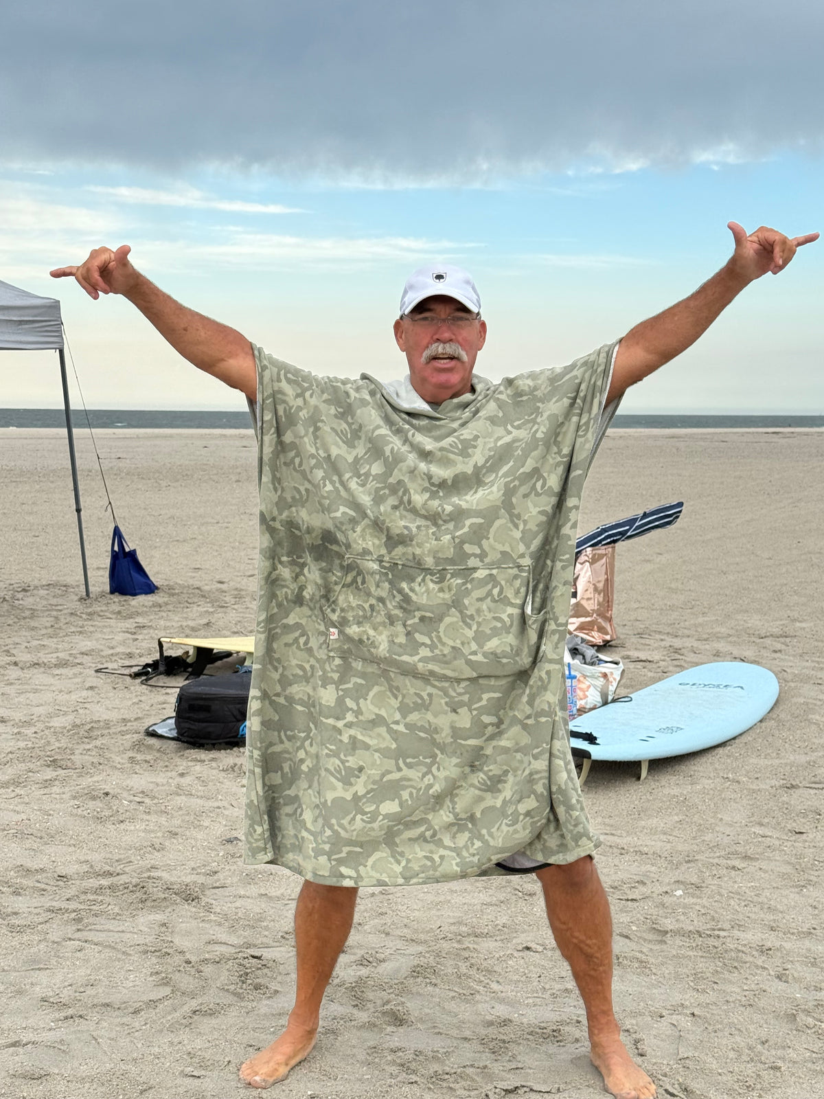 Men's Changing Poncho