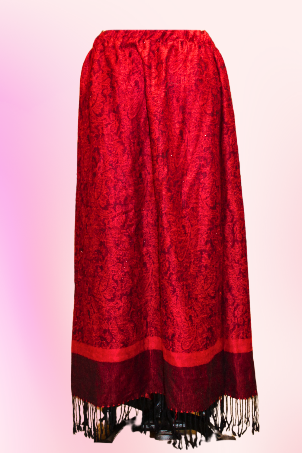 Pashmina Maxi Skirt – Comfort Meets Edge