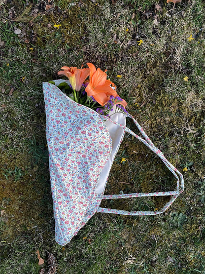 Flower Bouquet Bag Sewing Pattern PDF | US Letter & A4 Print At Home
