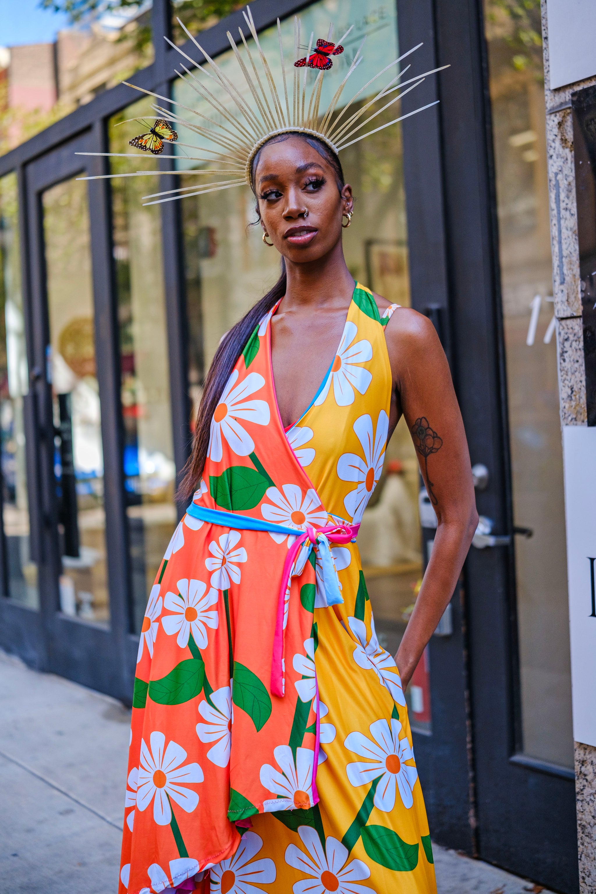 Reversible Wrap Dress