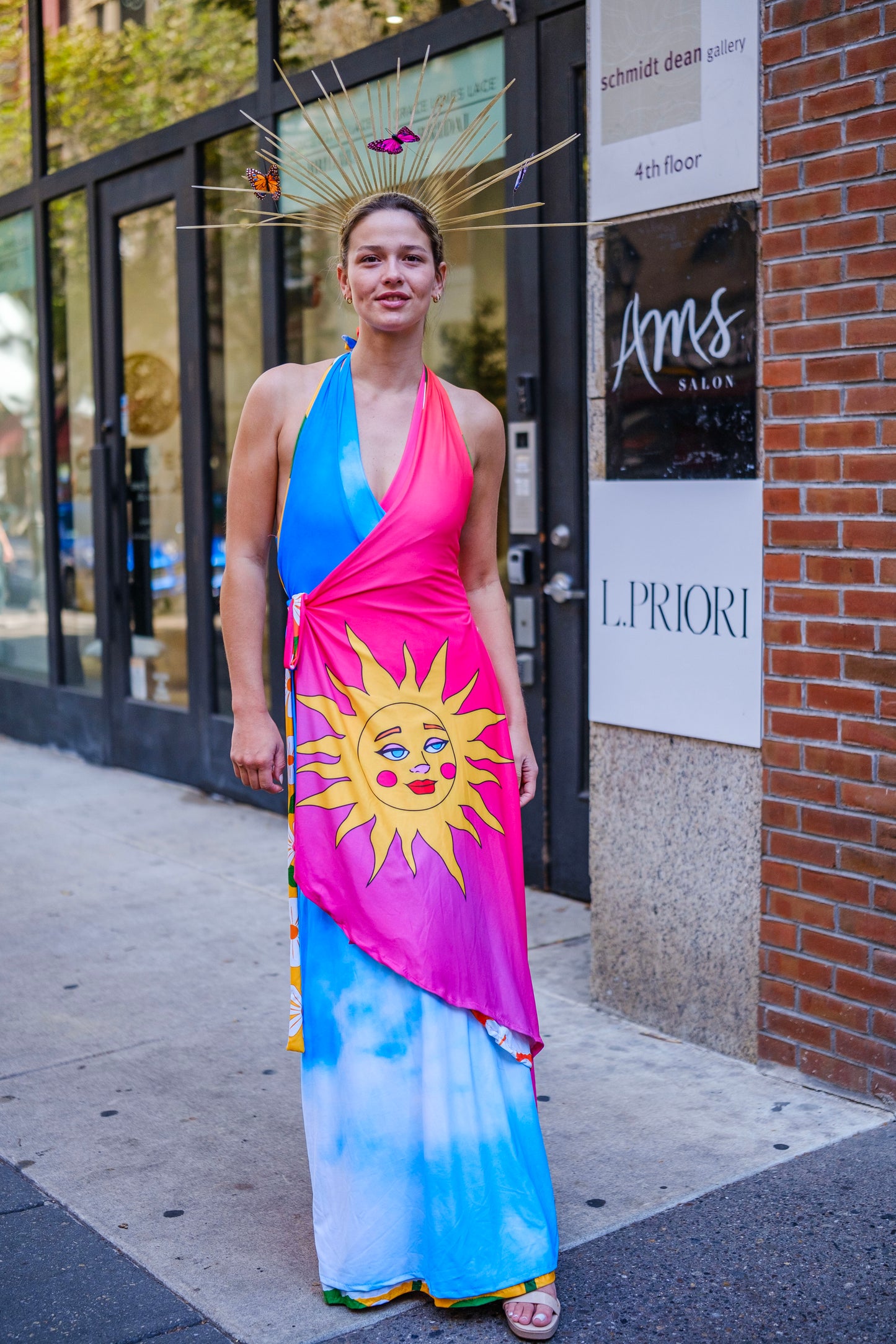 Reversible Wrap Dress